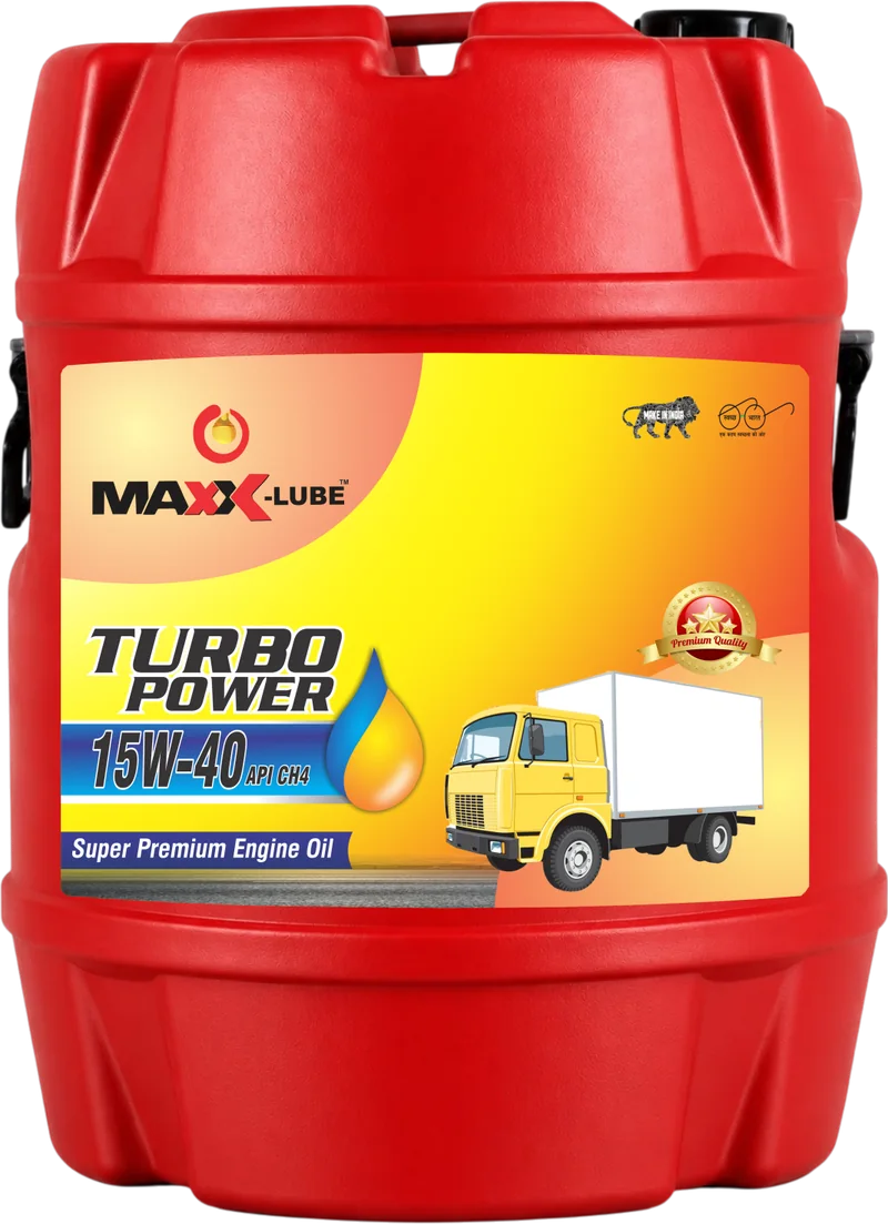 MAXX-LUBE TURBO POWER 15W-40 API CH-4 engine oil, 50 litre carboy